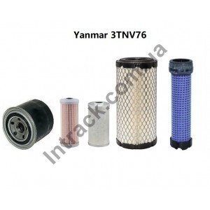 Комплект фільтрів для Cat 301.4C Yanmar 3TNV76 HIFI Комплект фільтрів для Cat 301.4C Yanmar 3TNV76 HIFI