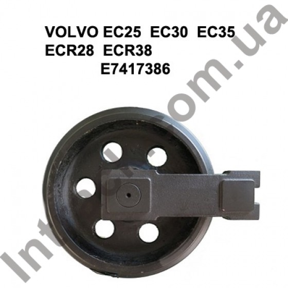 Направляюче колесо (лінивець) VOLVO EC25 EC30 EC35 ECR28 ECR38