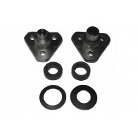Шкворень моста CASE 580 SK SLE SR SM крепление на 3 болта 122260A1 122259A1