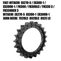 Колесо приводу ланцюга гусеничного екскаватора FIAT-HITACHI EX270-5 / EX300-1 / EX300H-1 / FH300 / FH300LC / FH330 3/3 FH330BEH