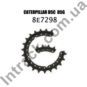 Сегмент зірочки бульдозера CATERPILLAR D5C D5G 939