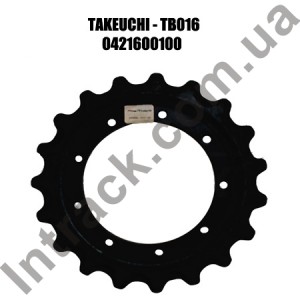 Зірочка для екскаватора TAKEUCHI TB016