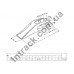 Зуб мініекскаватора 331/62841 Jcb Зуб мініекскаватора 331/62841 Jcb