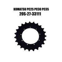 Зірочка приводу KOMATSU PC 25-1 / PC30-7; PC30R-8 / PC35R-8 Зірочка приводу KOMATSU PC 25-1 / PC30-7; PC30R-8 / PC35R-8