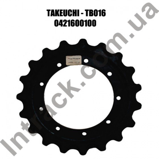 Зірочка для екскаватора TAKEUCHI TB016