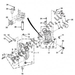 Пальці і втулки FERMEC TEREX 760 820 860 960 Пальці і втулки FERMEC TEREX 760 820 860 960