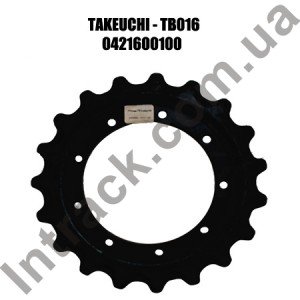 Зірочка для екскаватора TAKEUCHI TB016 Зірочка для екскаватора TAKEUCHI TB016