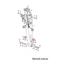 Пальці і втулки Volvo EC240C, EC240B, EC210B, EC240B, EC140B, EC290, EC290B, EC140.